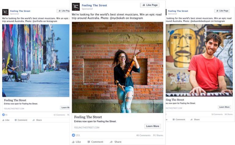 Creating a Facebook campaign around user-generated content, Toyota featured some much-needed authenticity in their ads.